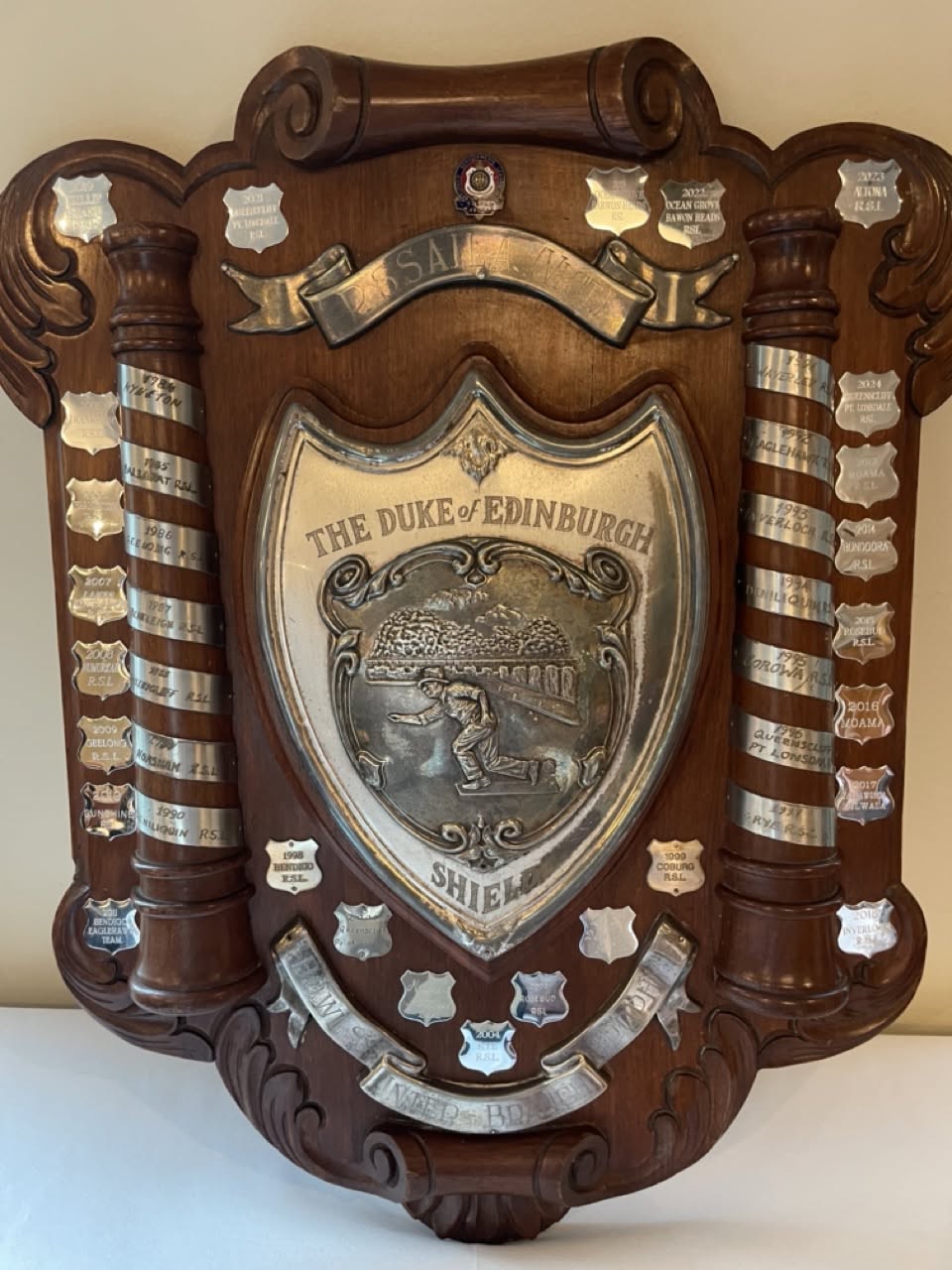 Duke of Edinbugh Perpetual Shield 1954 to 2025